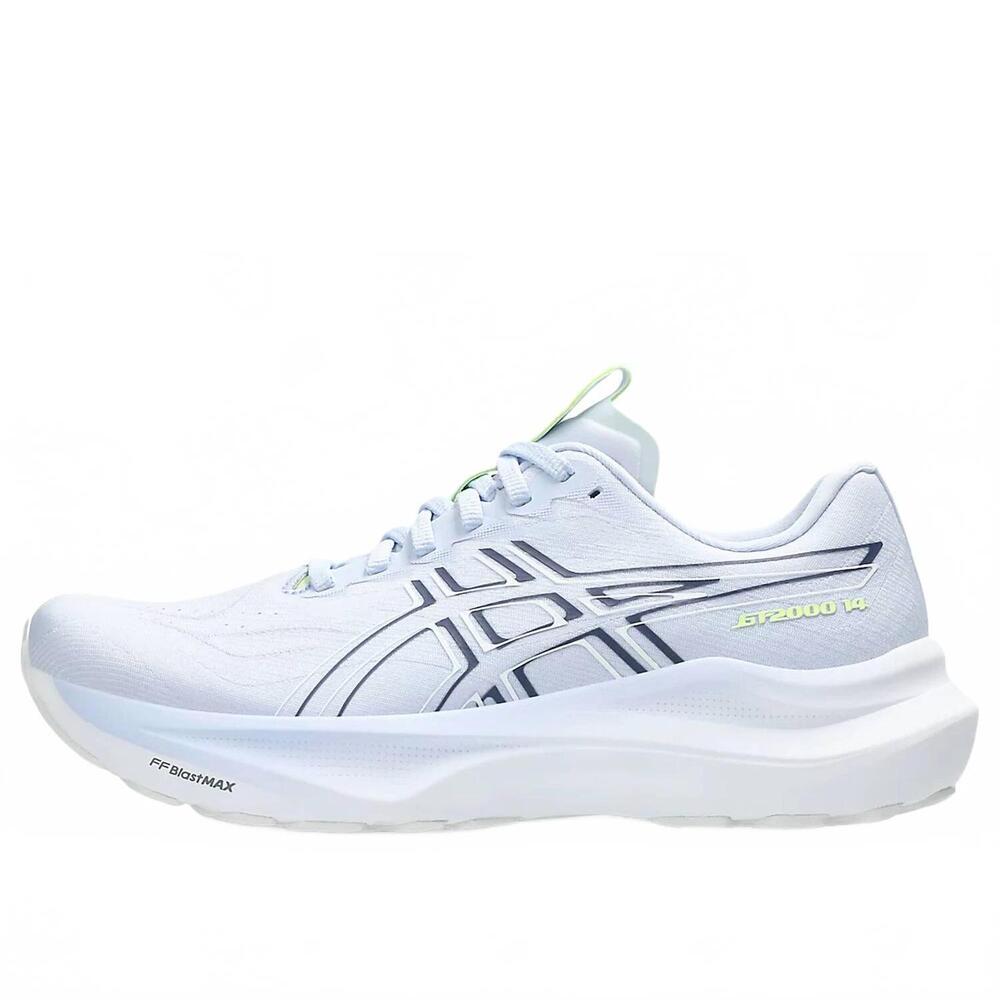 NEW ASICS women's gt-2000 14 running shoes in blue fade indigo fog